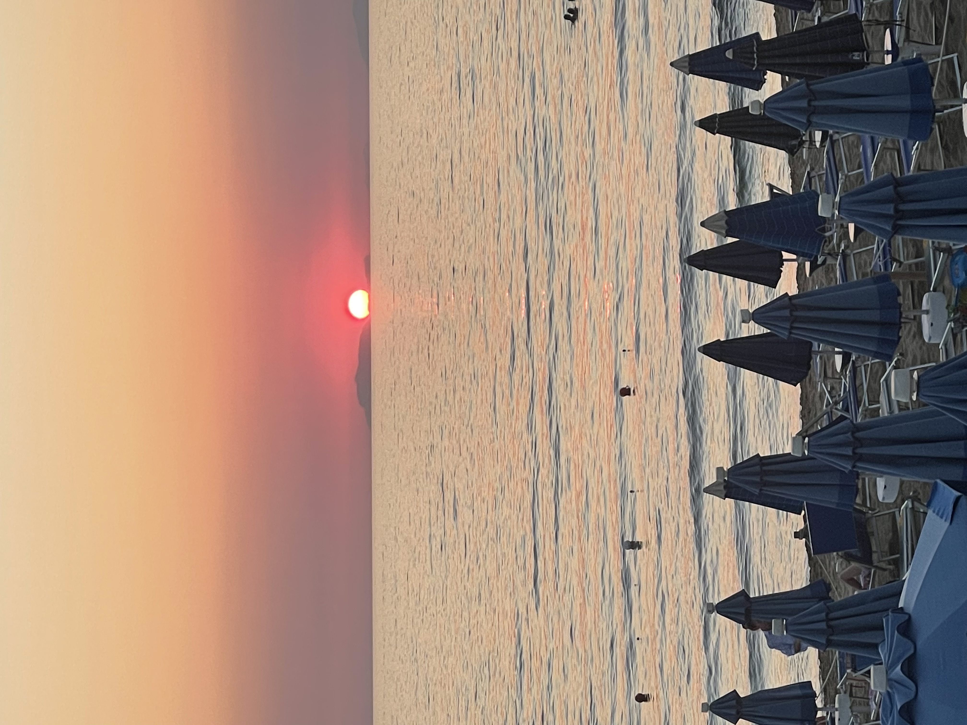 Tramonto al Lido dal Pincio